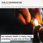 Image - Ice causes death in many ways, overdose is just one of them Image - Ice causes death in many ways, overdose is just one of them