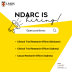 Image - New opportunities at NDARC - now hiring! Image - New opportunities at NDARC - now hiring!