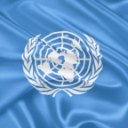 image - UN Flag Square